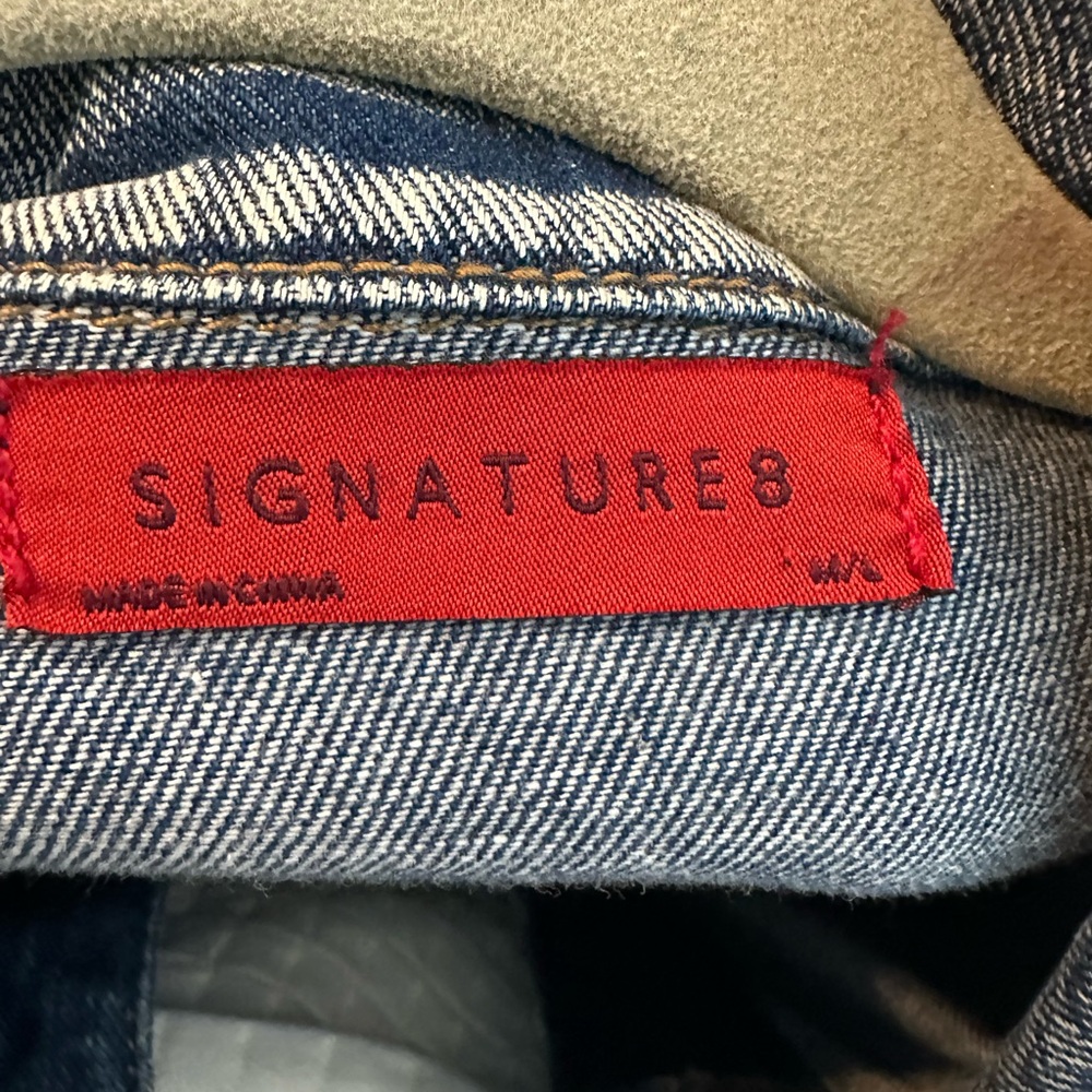 Signature8 Distressed Denim Jacket - Picture 2 of 3